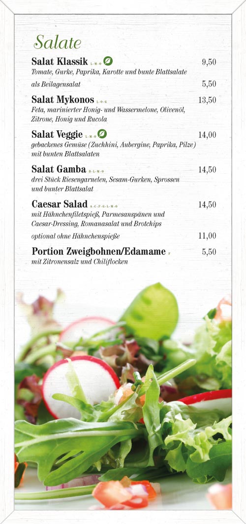 Parkgarten Augsburg Speisekarte