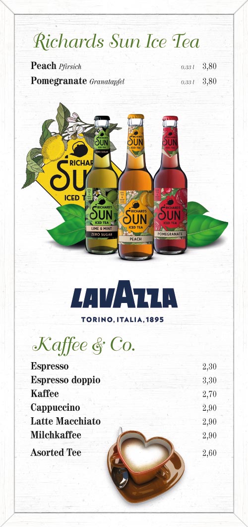 Parkgarten Augsburg Speisekarte